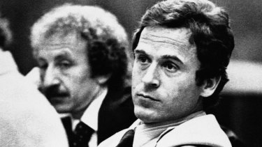 Ted Bundy in court in 1979.