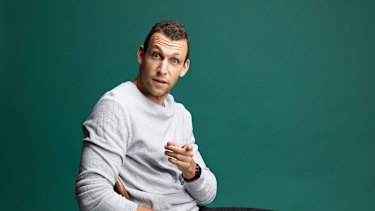 Michael Shafar says comedy is cathartic.