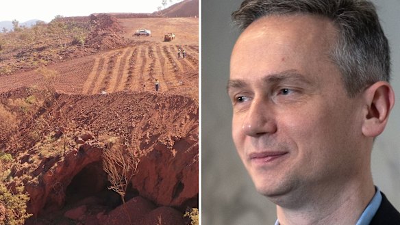 Jean-Sebastien Jacques has left after shareholders revolted over 'inadequate' penalties for the  destruction of prized Indigenous heritage in the Juukan Gorge.