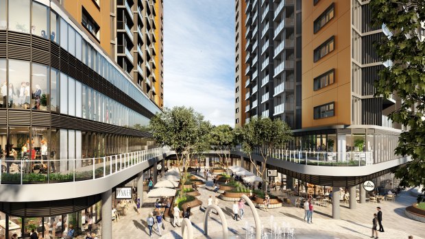 Mirvac's St Leonards Square mixed-use development, North Sydney