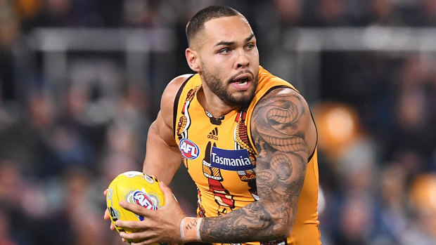 Take a breath: Jarman Impey has pleaded for perspective from fans who are angry about the Hawthorn playing group's gesture of support for Adam Goodes.