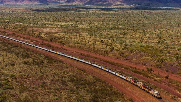 Rio Tinto\'s automated Pilbara iron ore trains have delivered their first load.