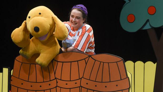 Enya Daly as Eric Hill's lovable pup Spot.