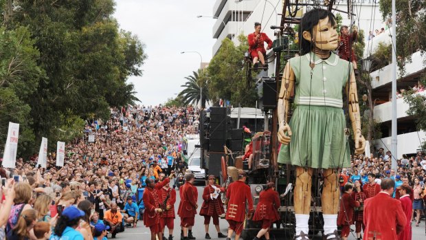 The Giants in Perth.