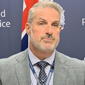 Regional crime co-ordinator Detective Superintendent Darrin Shadlow.