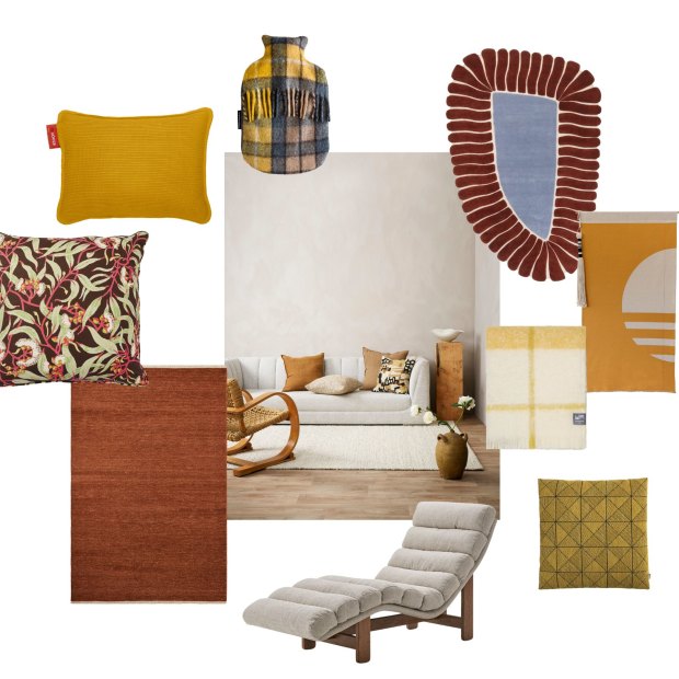 Centre image: Baya cushions, from $90.