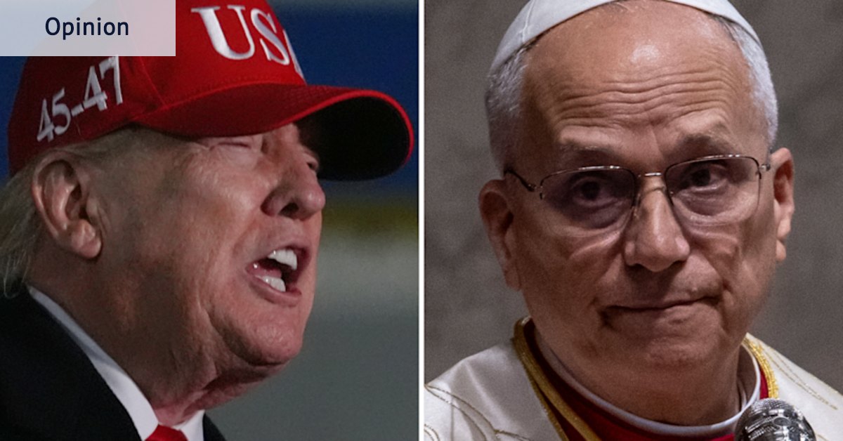 Watching Pope Leo school Donald Trump is a blessed sight