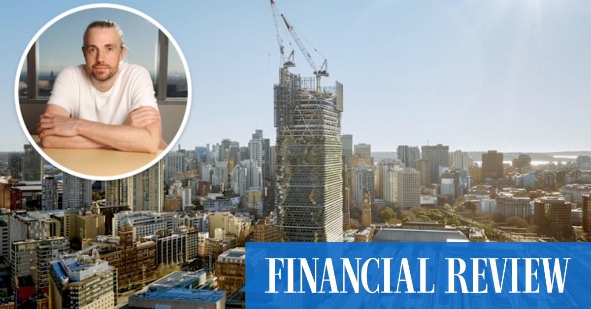 Cannon-Brookes says economics works for Atlassian's Sydney skyscraper - AFR