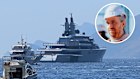 The Dragonfly arriving in Positano before Mike Cannon Brookes and his new flame stopped off for lunch.