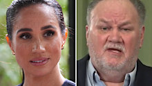 Meghan, the Duchess of Sussex, and her estranged father Thomas Markle snr.