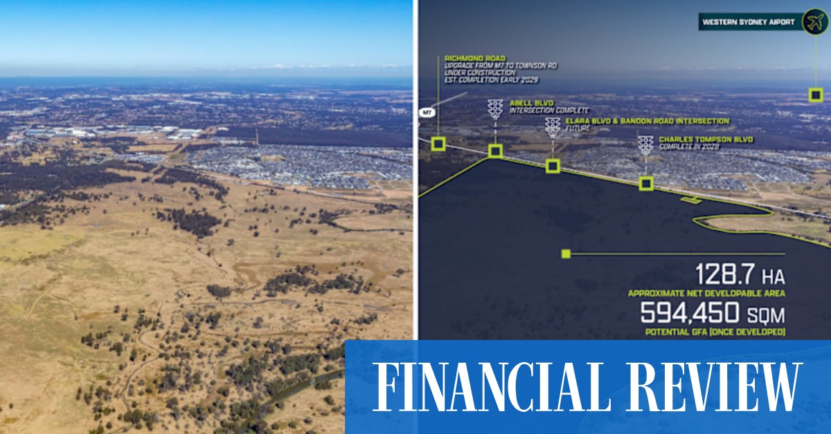 afr.com - Michael Bleby - Sydney cattle farm for sale with $700m price tag