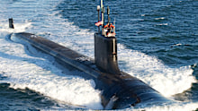 A US Virginia-class submarine.