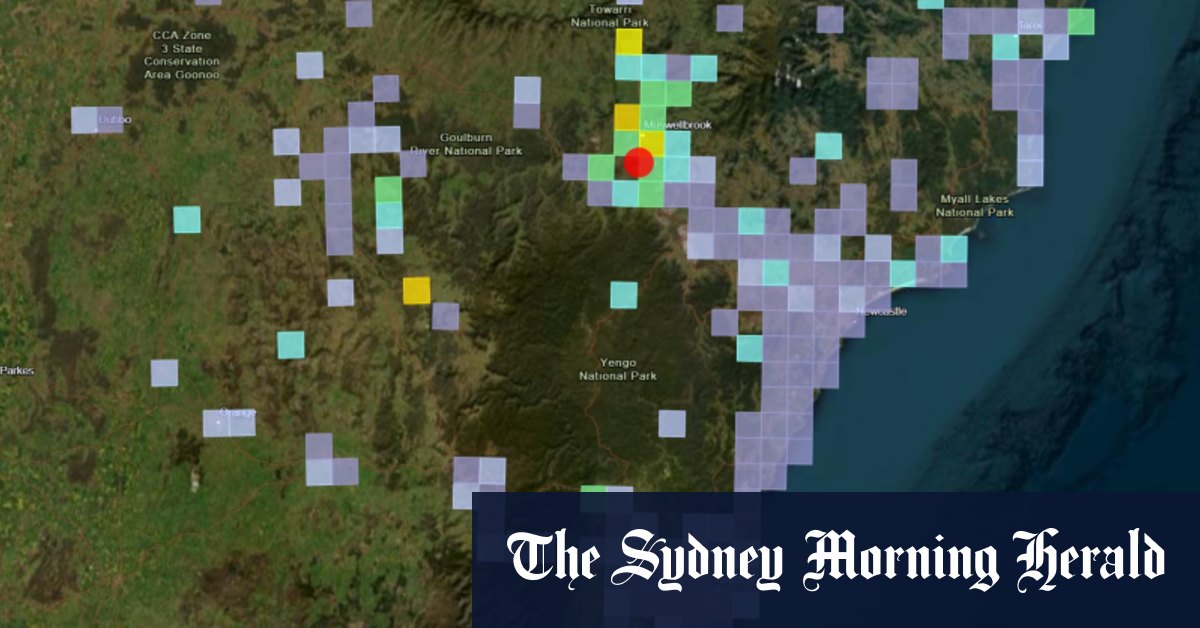Muswellbrook earthquake near proposed nuclear power plant site