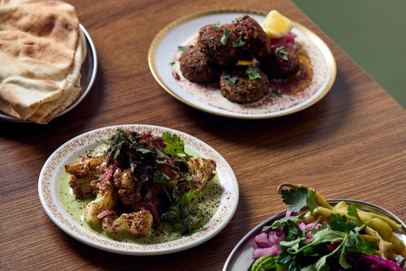 Assorted dishes at Nomah in Milton.