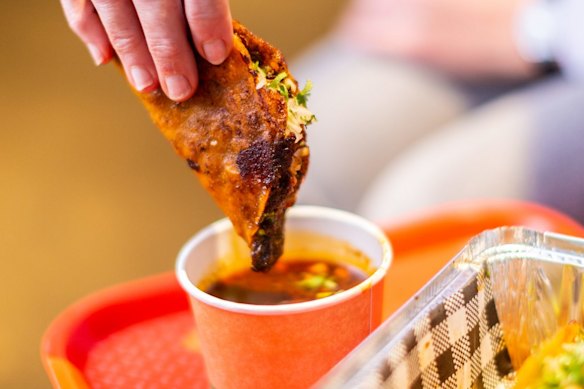 Dingo ate my Taco is bringing its signature birria tacos to the former Range Brewing site in Abbotsford.