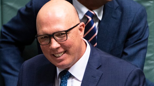 Dutton was previously home affairs minister.