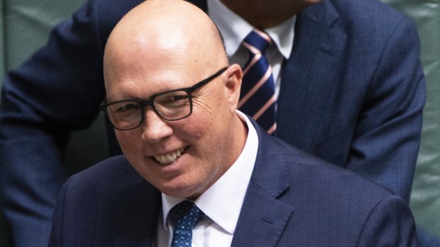 Dutton was previously home affairs minister.
