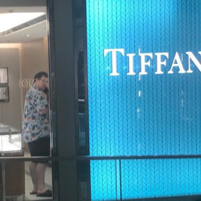 George Christensen was spotted at Tiffany & Co in Sydney on Monday.
