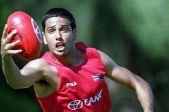 Balraj during his time on the Crows’ list.
