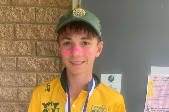 Junior cricketer Ben Austin died in a training accident on October 28 last year.