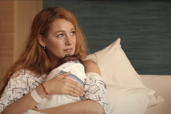 Blake Lively has claimed her director and co-star Justin Baldoni pressured her into performing a birth scene in the nude.