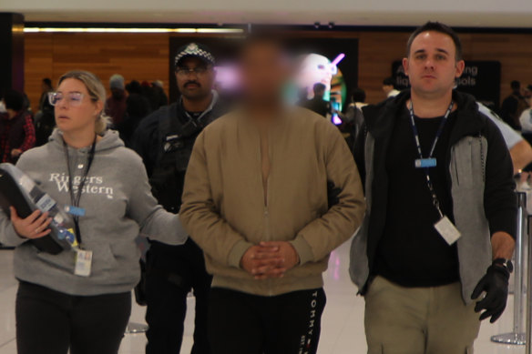 NSW Police arrested Samiuddin Khaja at Sydney Airport. They allege he tried to flee Australia after investigators uncovered a $1.2 million scam targeting the elderly and vulnerable.