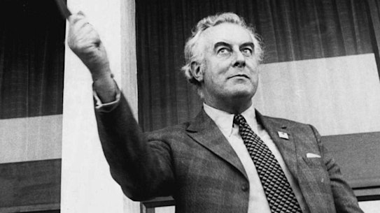 Gough Whitlam, pictured in 1972, established the predecessor to the National Archives. Historian Jenny Hocking has long been seeking papers relating to his dismissal from office.