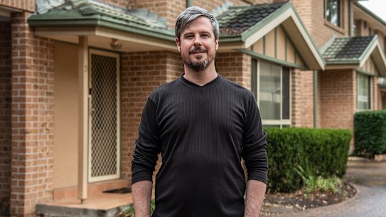 Matthew Armstrong purchased a townhouse in Sydney’s Kingswood through the First Home Guarantee scheme.