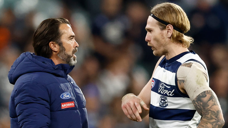 Claws for concern: Geelong’s defence is leaky, but that’s not Tom Stewart’s fault
