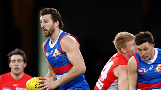 Marcus Bontempelli’s Bulldogs are firing.