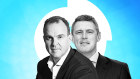 l-r  Peter Lalor and Jason Preston 