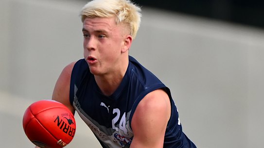 Nate Caddy is one of the most promising forwards in this year’s draft crop.