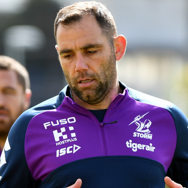 Melbourne Storm captain Cameron Smith is one of Moses's loyal clients.