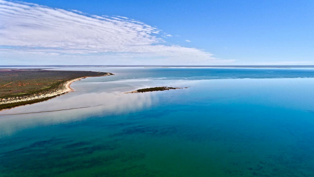 Giralia Bay, in Western Australia's north west, has been attracting a different sort of clientelle post COVID-19.