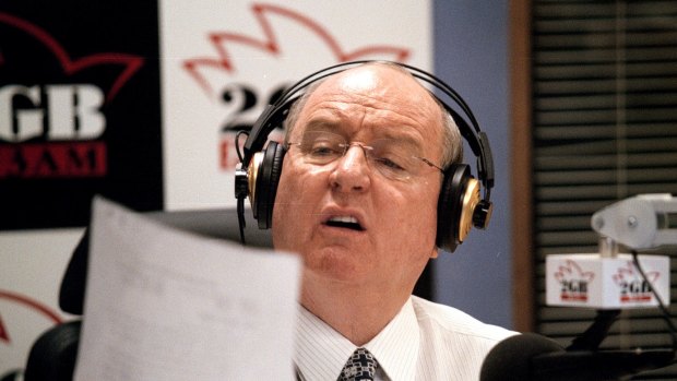 Macquarie Media's 2GB host Alan Jones.