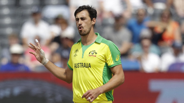 Starc showed some good signs with the ball.