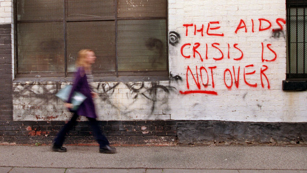 Graffiti in Fitzroy, 2001.