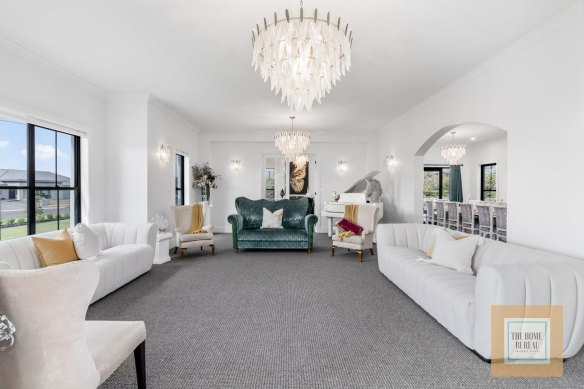 This six-bedroom mansion was recently completed on a block of land bought in 2018 for $950,000, and is now for sale.