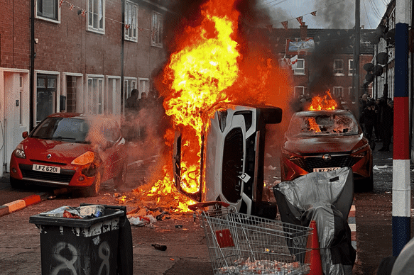 Scenes in Belfast in the past 24 hours.