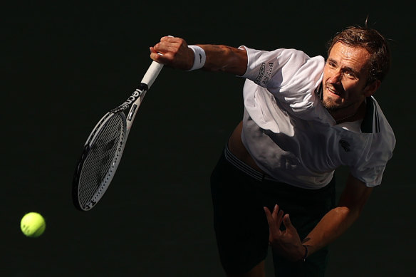 Daniil Medvedev fell in the final four to eventual champion Dominic Thiem at last year’s US Open.