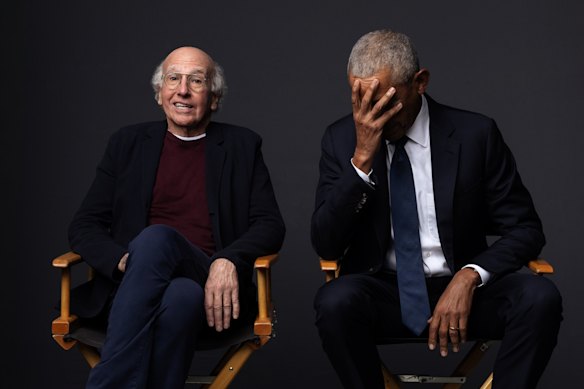 Larry David and former US president Barack Obama feature in Life, Larry and the Pursuit of Unhappiness.
