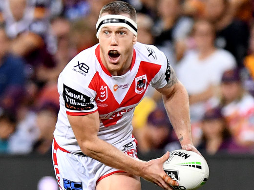 Cameron McInnes could be on borrowed time at the Dragons.