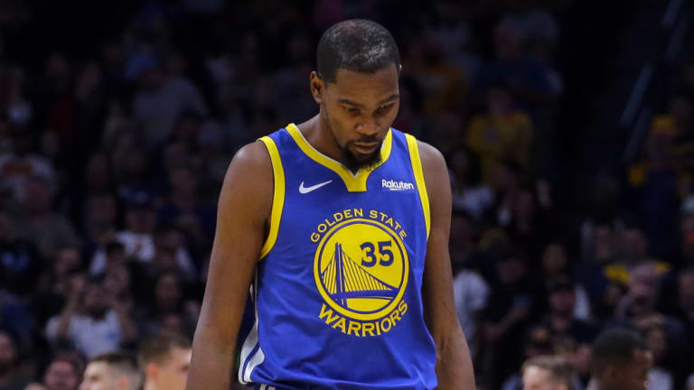 Kevin Durant copped at $25,000 fine.