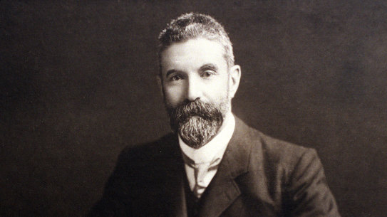 Alfred Deakin, the second prime minister of Australia.