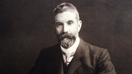 Alfred Deakin, the second prime minister of Australia.
