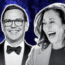 As succession battle looms, James Murdoch endorses Kamala Harris