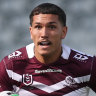 Manly winger Navren Willett.