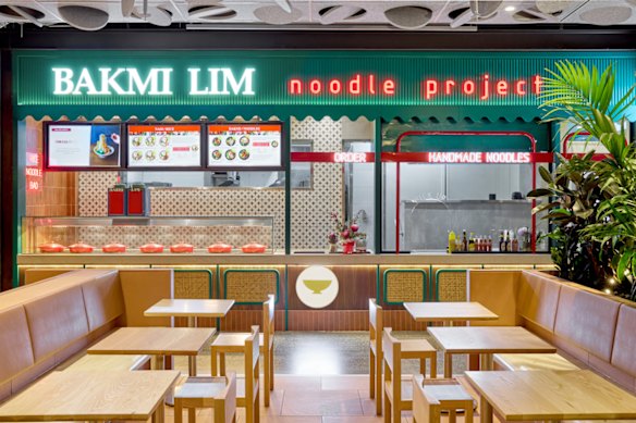 Bakmi Lim is located in the food court at QV.