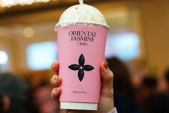 Oriental Jasmine tea is the specialty at Molly Tea.