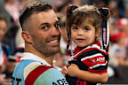 James Tedesco is the first to admit he’s changes since his daughters Rosie (pictured) and Marlie came along.